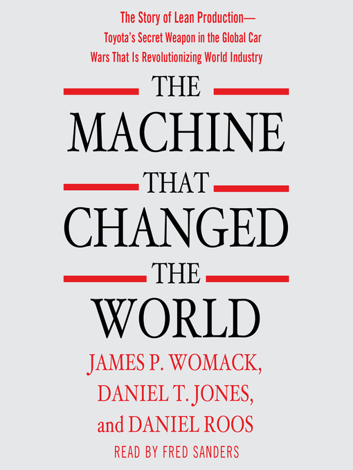 Title details for The Machine That Changed the World by James P. Womack - Available